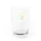 ちばのぶよのイチゴを持ったナキネズミちゃん Water Glass :back