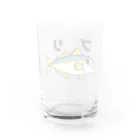 ねこねこうおのブリさん Water Glass :back