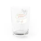 J's Mart 2ndのたまとクロとクリスマスケーキ Water Glass :back