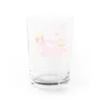 ぽっこりーず購買部のハンバーガーもぐもぐ Water Glass :back