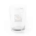 フカツ マリエの猫と家 Water Glass :back