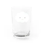 PuPiの店のしろくもくん Water Glass :back