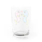 ねこねこうおのカップルウオ Water Glass :back