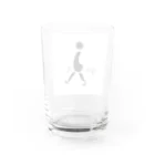 リラクゼーション&ピラティスgaitのgaitロゴ Water Glass :back