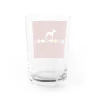 はさみやのイタグレトロ　◇ Water Glass :back