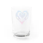 AlmaLibre電子売店suzuri店のアルマリブレロゴ Water Glass :back