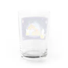 ぷぅ猫堂のネコキノコのハロウィンパーティー Water Glass :back