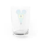 つきじ のはらのねずみ(青) Water Glass :back