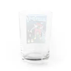 ねこねこむキャラクターショップのネコカッパーV Water Glass :back