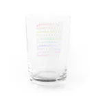 麦畑のひつじが100匹 Water Glass :back