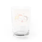 ジャックラッセルテリアのテンちゃんのテンちゃんの🎃ハッピーハロウィン Water Glass :back