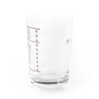 りゆり店のふんいき七三分 Water Glass :back