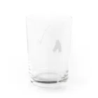 イエネコの耕す人 Water Glass :back