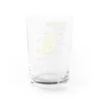 シマノカタチの伊豆大島 Water Glass :back