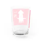 こだまはつみのほめいか Water Glass :back