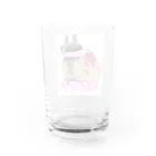 うさぎ３姉妹のきな子P グラス Water Glass :back