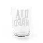 JIMOTOE Wear Local Japanの大田区 OTA WARD Water Glass :back