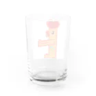 ポテサラのトのグラス Water Glass :back