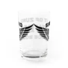 菊タローオフィシャルグッズ販売所のズンドコ女子プロレス Water Glass :back