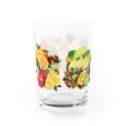 カワウソとフルーツの【forseasons】フルーツ盛り合わせ Water Glass :back