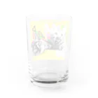 rora-noraのねこたちは見た。 Water Glass :back