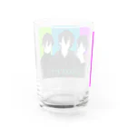 Clover_overのCloverのゲーム実況のマグカップ Water Glass :back