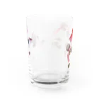 しまだ ねこのお菓子な猫（チョコレート） Water Glass :back