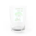 おうまの友舎のNO HORSE, NO LIFE. Water Glass :back