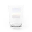 いちの夕焼け空 Water Glass :back