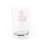 EASEのりんごとオコジョ Water Glass :back