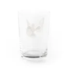 玉林茂二美のおこじょ顔 Water Glass :back