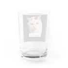 だっくのぬこおこ NUKOOKO (文字が小さいバージョン) Water Glass :back