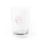 モジモジハートちゃん。のモジモジハートちゃん Water Glass :back