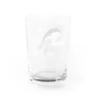 snaggedgorillaの空飛ぶクサフグ Water Glass :back