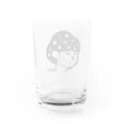 すみたろう。ショップのゆるすみグラス　ソロ Water Glass :back