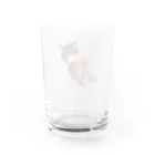 微睡みのデフォルメおねむ睡 Water Glass :back