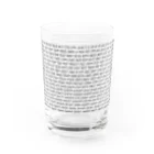 椒屋(はじかみや)の割れないコップ Water Glass :back