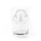 MasakiRockのよしたく兵団　2020ver　社畜ロゴ Water Glass :back