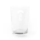 猫社謹製の白猫銘酒 Water Glass :back