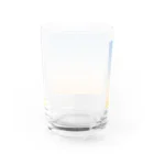 おばけのお菓子箱の夕暮れ Water Glass :back