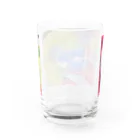 神藤リタgoods shopの戦う乙女 Water Glass :back