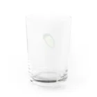 よく寝た星人 𝑃 _(halsuke ©︎)のキュウリの浅漬け Water Glass :back