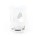 チマホマ社のみけねこ。 Water Glass :back