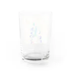 ニュー水青の烏瓜くらげ Water Glass :back