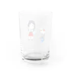 影狼の弥希・雅 Water Glass :back