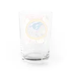 錆猫の館の【B】キスをする雲～LOVE&PEACE Water Glass :back