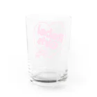 ITSUMItalkstoreのREBEL ROLLER GIRLSピンク Water Glass :back