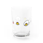 こめこのプリン Water Glass :back