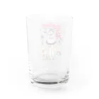 Milk☆Dipperのガールズファイター！ミルクディッパー☆03☆AYA Water Glass :back