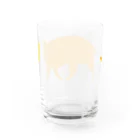 JTadano Collectionのおまわり猫 パポ君 / PAPO Water Glass :back